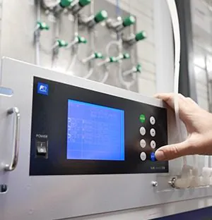 sistemas de analisadores de gases industriais