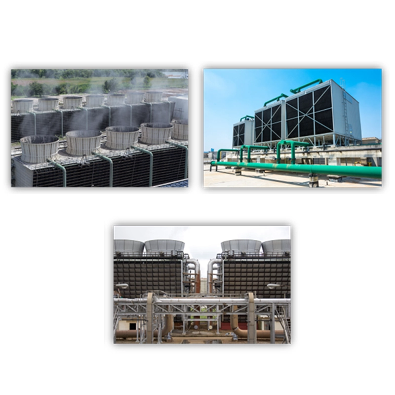 Monitoramento de vibração em torres de resfriamento